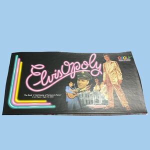 Vintage 1995 Elvisopoly Elvis Presley Monopoly Board Game Complete